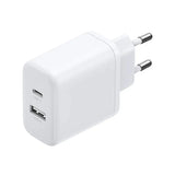 Ugreen X227 20W GaN Wall Charger 1x USB-A 1x USB-C - hvid