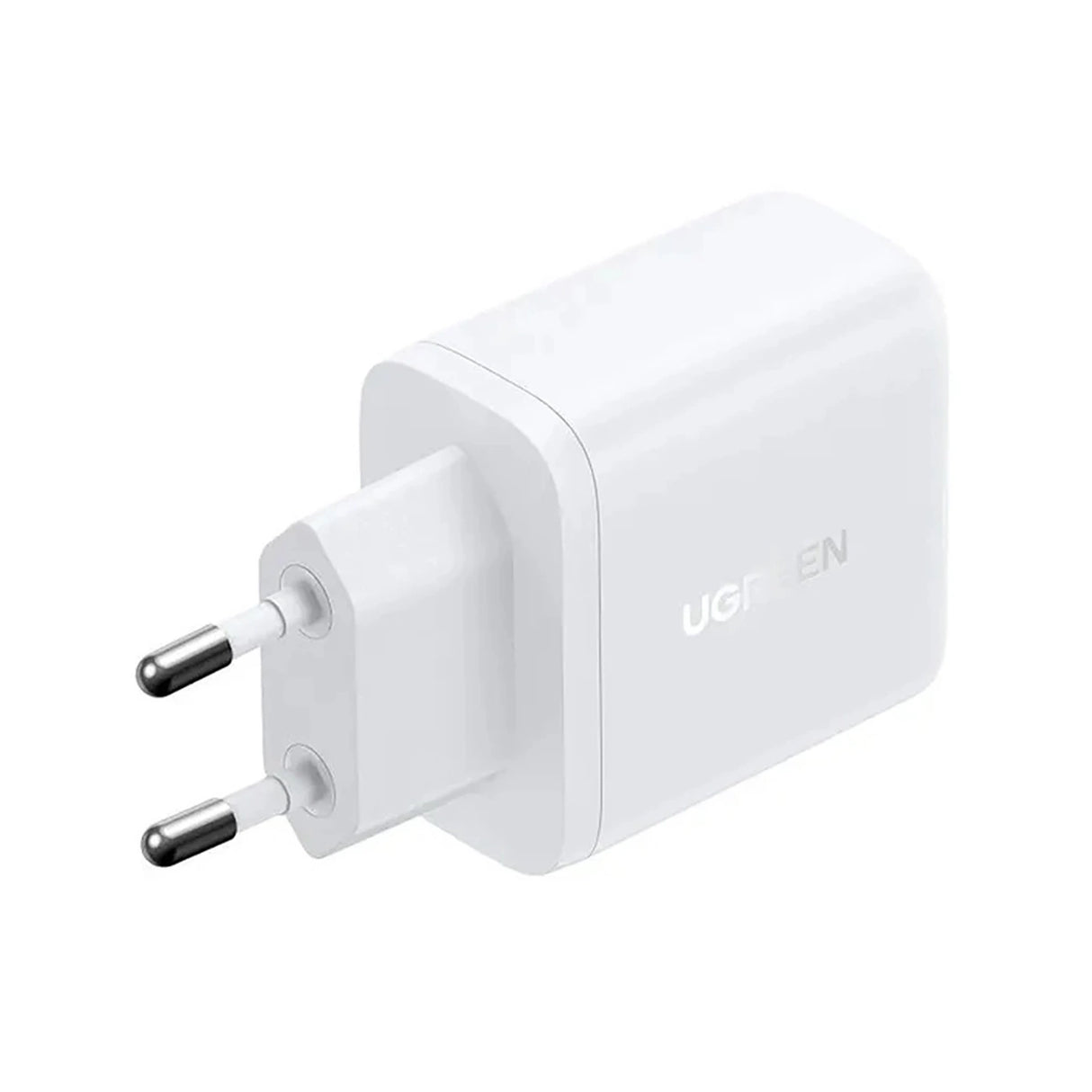 Ugreen X227 20W GaN Wall Charger 1x USB-A 1x USB-C - hvid