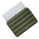 Tech-Protett Fluffy Laptop Bag 13-14 - Grøn