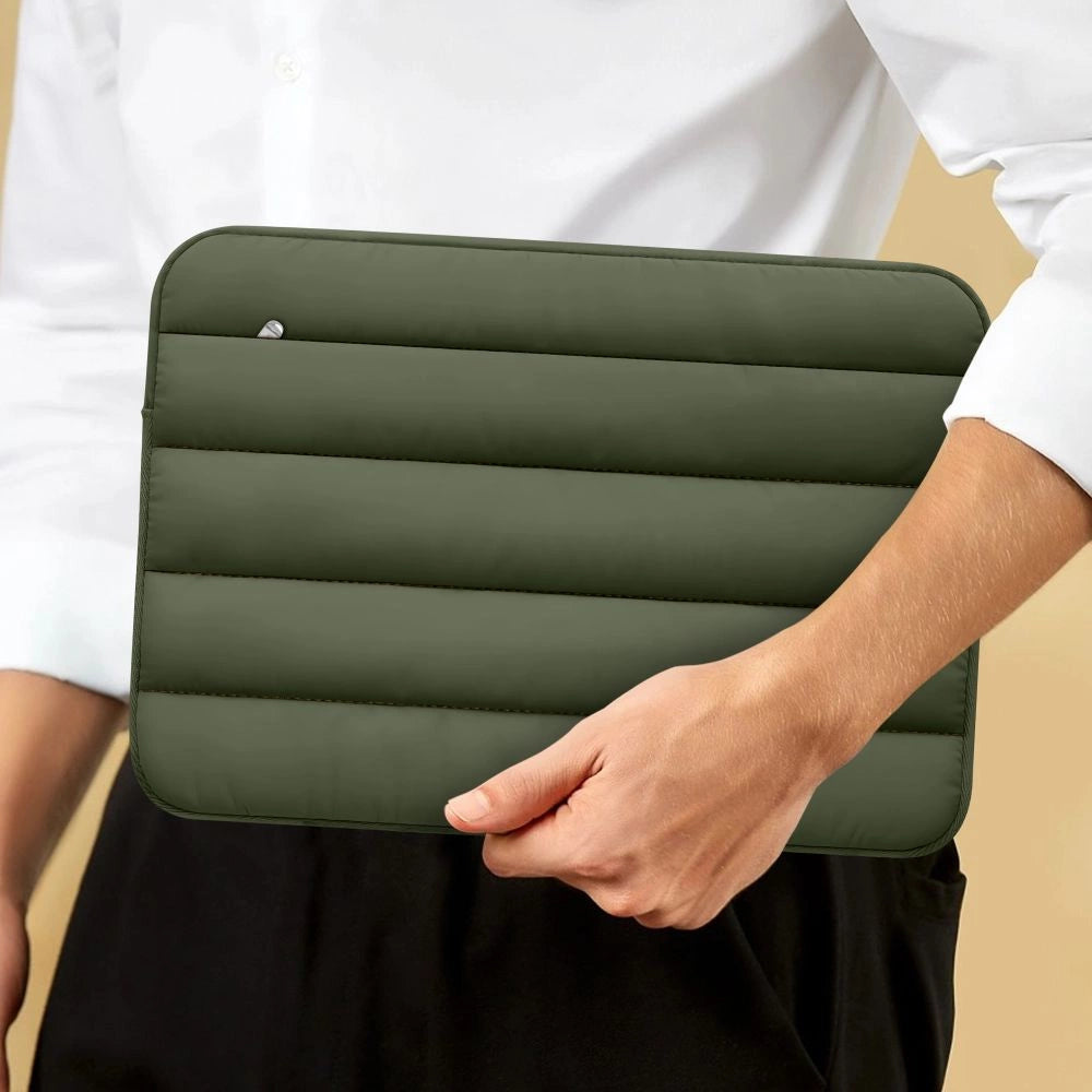 Tech-Protett Fluffy Laptop Bag 15-16 - Grøn