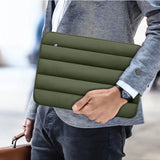 Tech-Protett Fluffy Laptop Bag 15-16 - Grøn