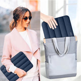Tech-Protett Fluffy Laptop Bag 15-16 - Navy Blue