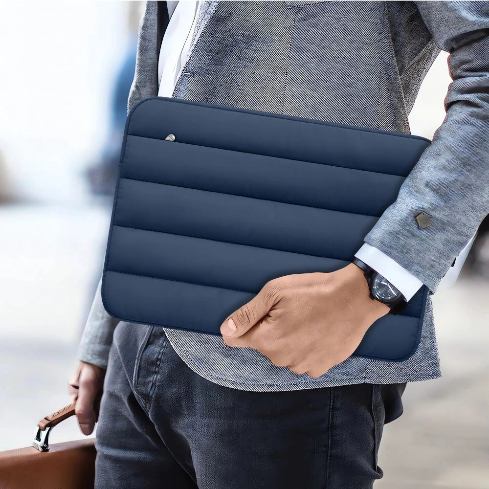 Tech-Protett Fluffy Laptop Bag 15-16 - Navy Blue
