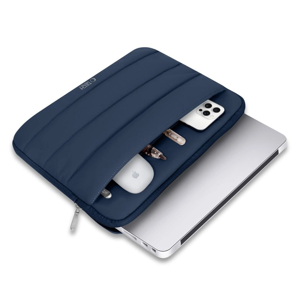 Tech-Protett Fluffy Laptop Bag 15-16 - Navy Blue