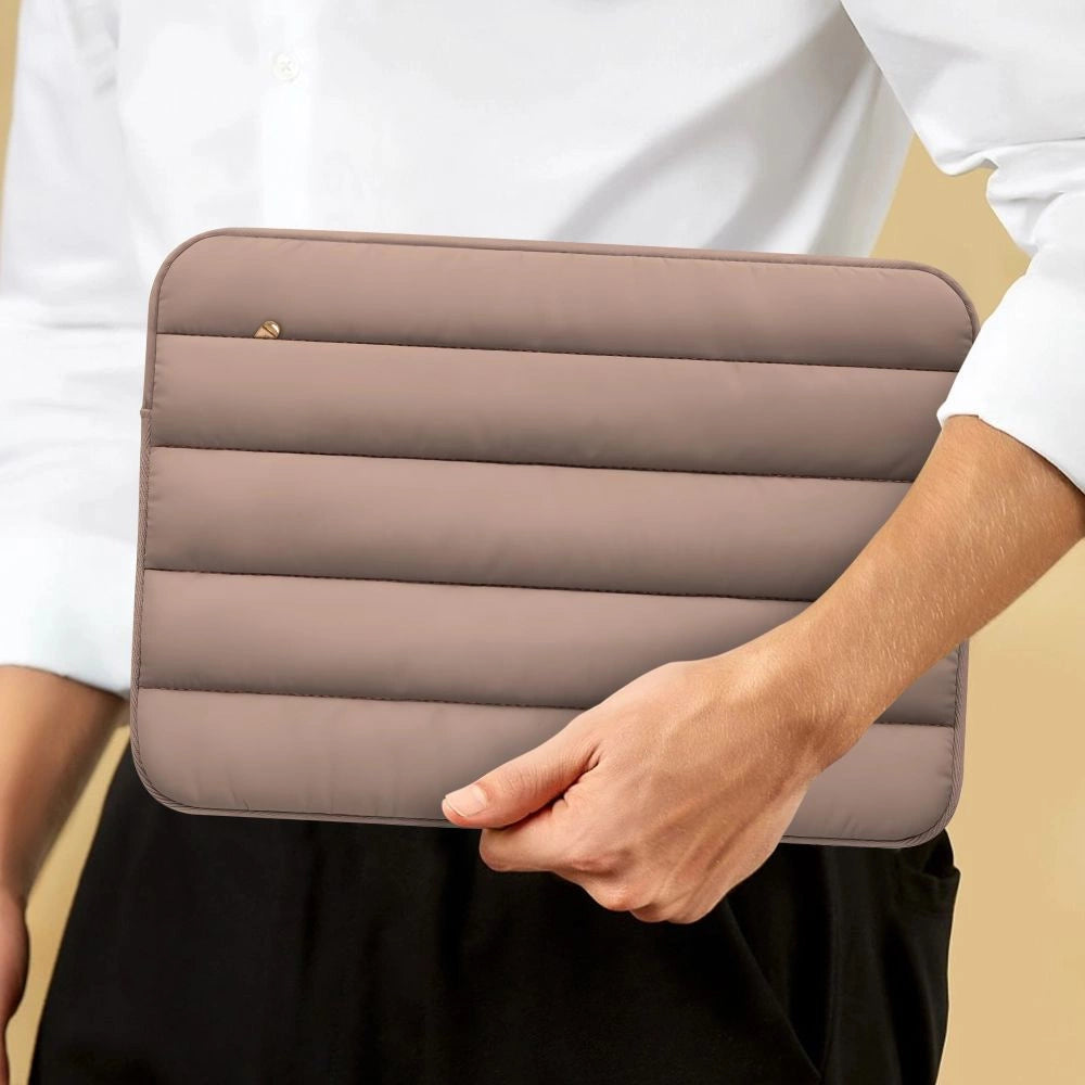Tech-Protett Fluffy Laptop Bag 13-14 - Brunt