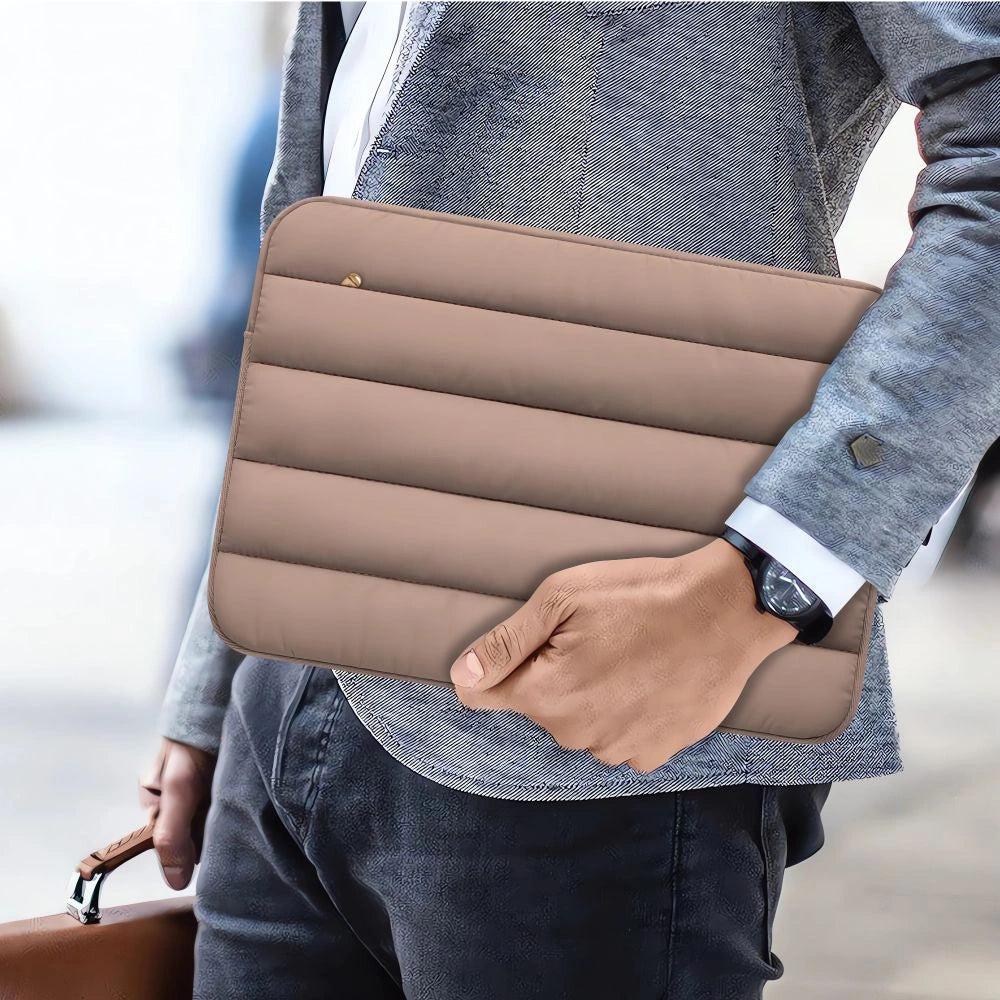 Tech-Protett Fluffy Laptop Bag 13-14 - Brunt