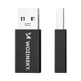 Wozinsky WAAC-01 USB-A - USB-C OTG-adapter - sort
