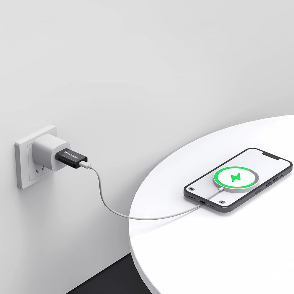 Wozinsky WAAC-01 USB-A - USB-C OTG-adapter - sort