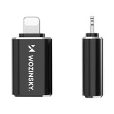 Wozinsky WALA-01 Lightning til USB-A OTG-adapter - sort