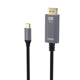 Wozinsky WCCH-01 USB-C - HDMI 4K 60Hz kabel 1,8 m - sort