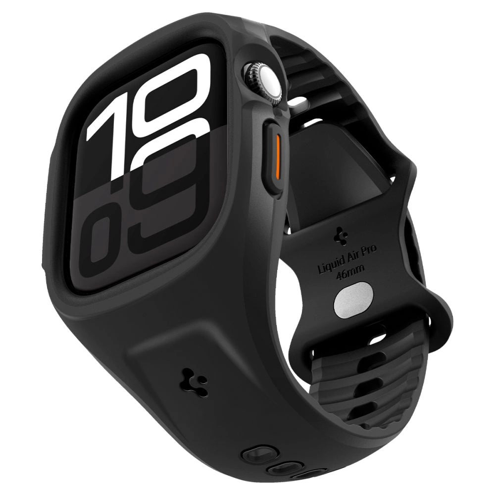 Spigen Liquid Air Pro Strap til Apple Watch 46mm - Matte Black