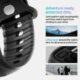 Spigen Liquid Air Pro Strap til Apple Watch 46mm - Matte Black