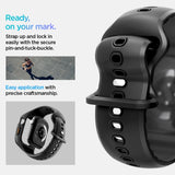 Spigen Liquid Air Pro Strap til Apple Watch 46mm - Matte Black