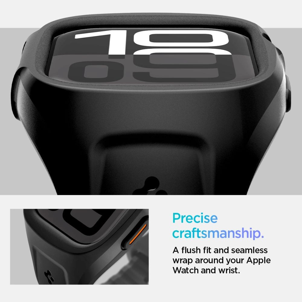Spigen Liquid Air Pro Strap til Apple Watch 46mm - Matte Black