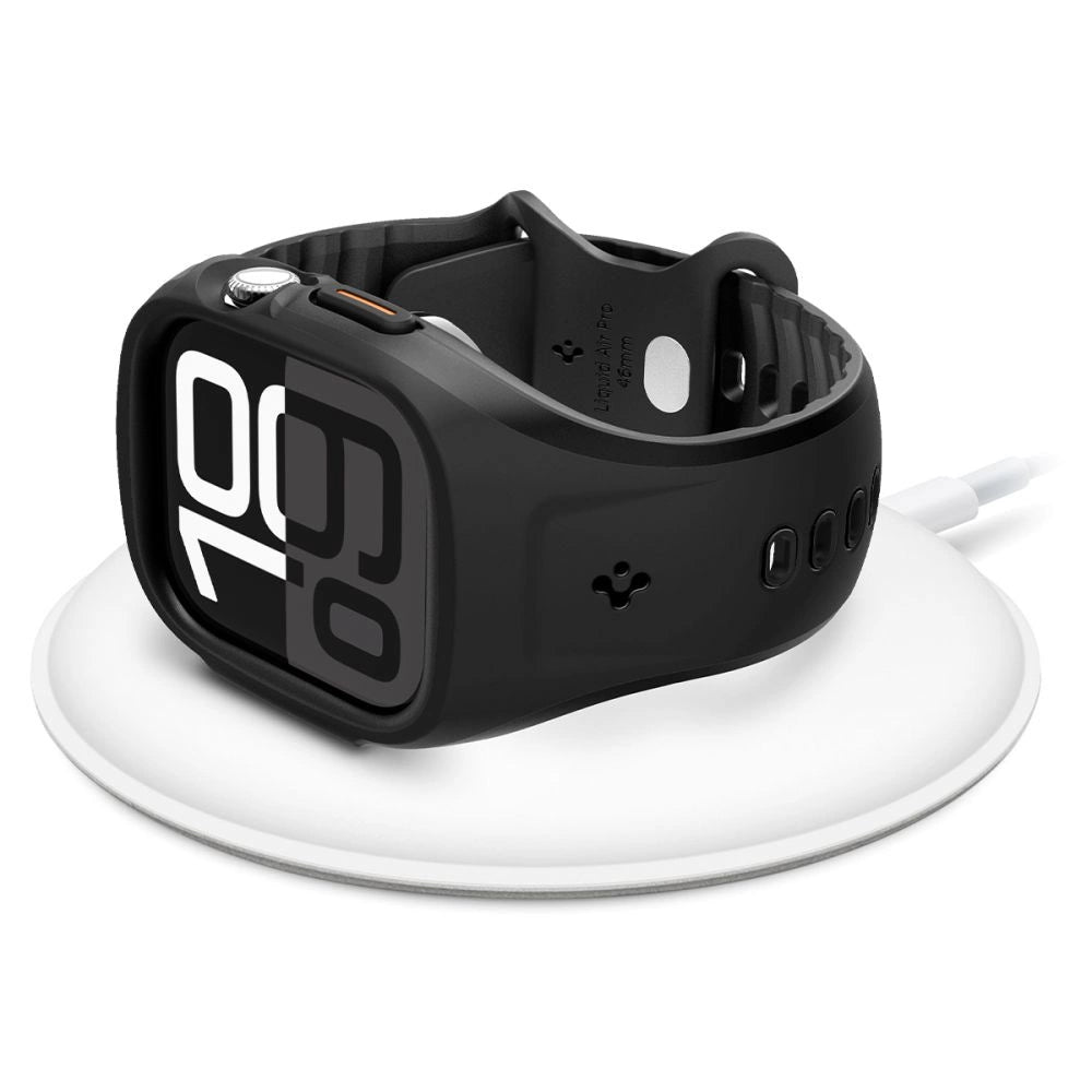 Spigen Liquid Air Pro Strap til Apple Watch 46mm - Matte Black