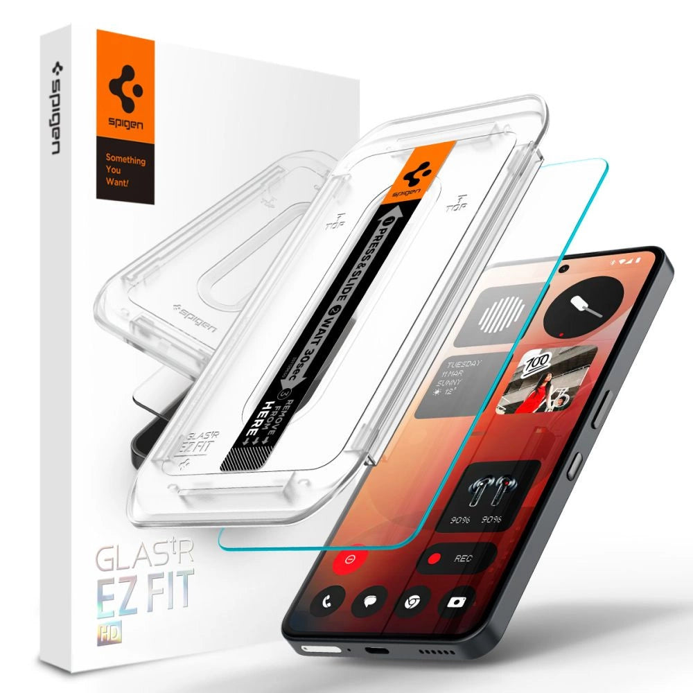 Spigen Glas.tR EZ Fit Hærdet glas til ingenting Telefon 3A / 3A Pro - gennemsigtigt