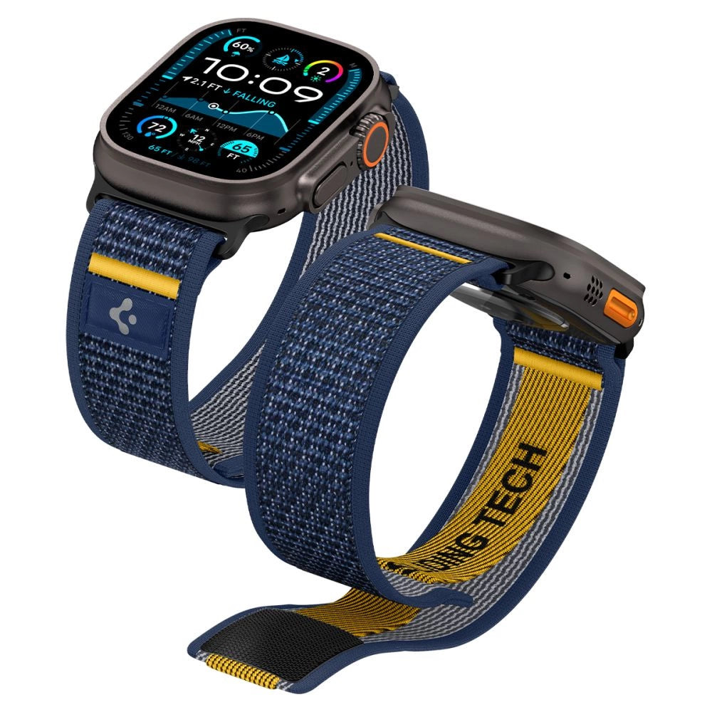 Spigen Athlex Air Strap til Apple Watch 44 / 45 / 46 / 49 mm - Navy Blue