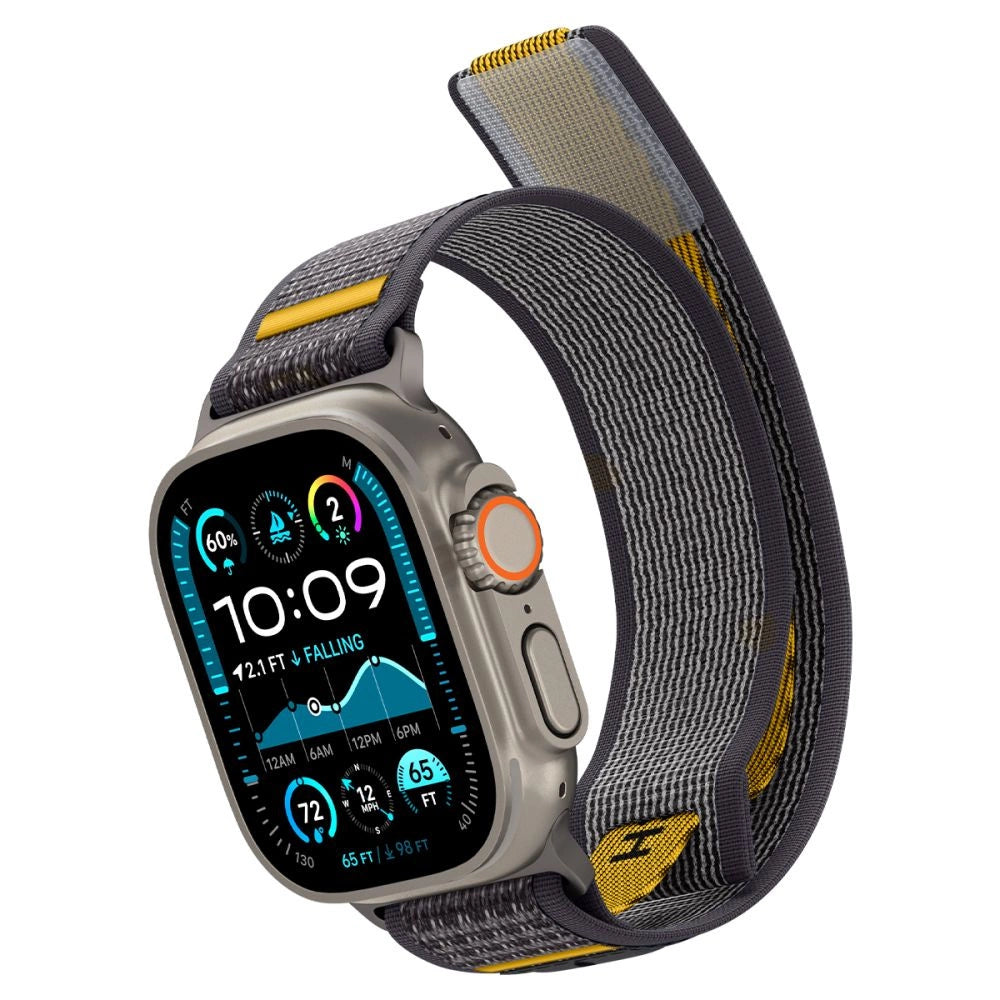 Spigen Athlex Air Strap til Apple Watch 44 / 45 / 46 / 49 mm - Grå