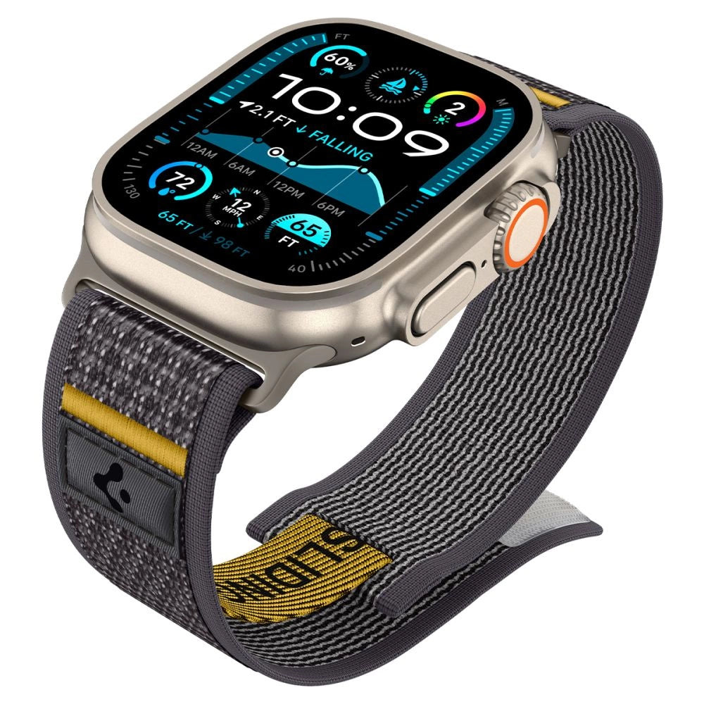 Spigen Athlex Air Strap til Apple Watch 44 / 45 / 46 / 49 mm - Grå
