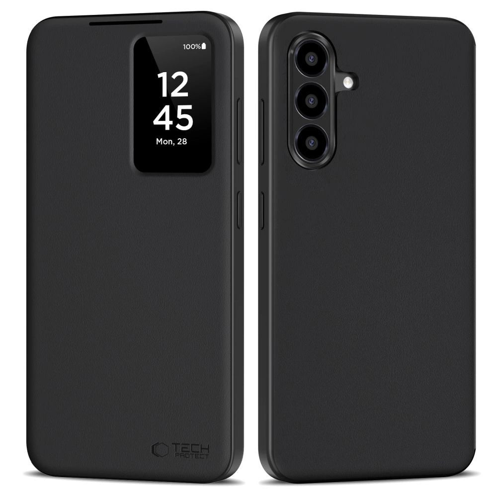 Tech-Protect Smart Wallet Case til Samsung Galaxy A56 5G - Matte sort