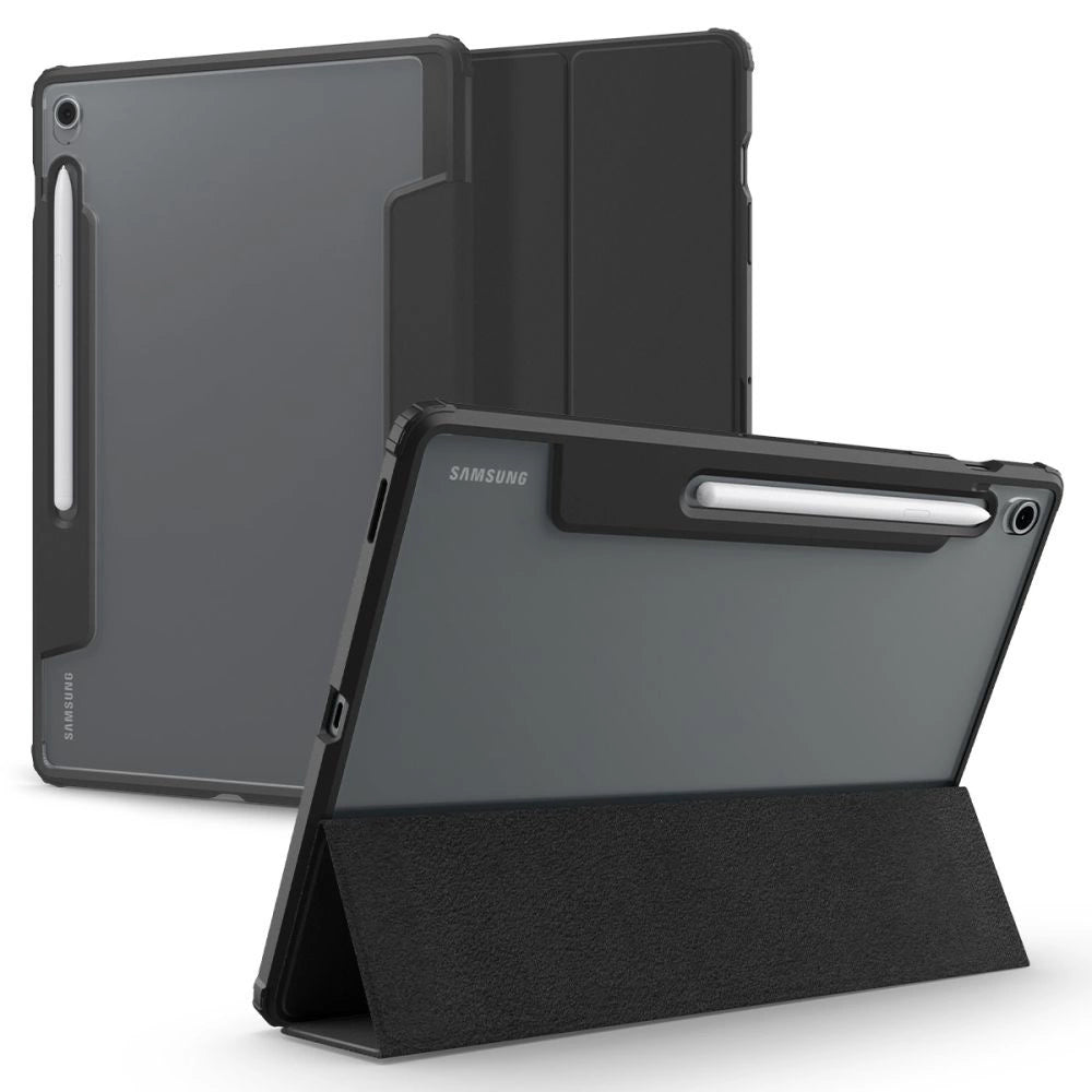 Spigen Ultra Hybrid "Pro" Case til Samsung Galaxy Tab S10 FE+ 13.1 X620 / X626B - sort