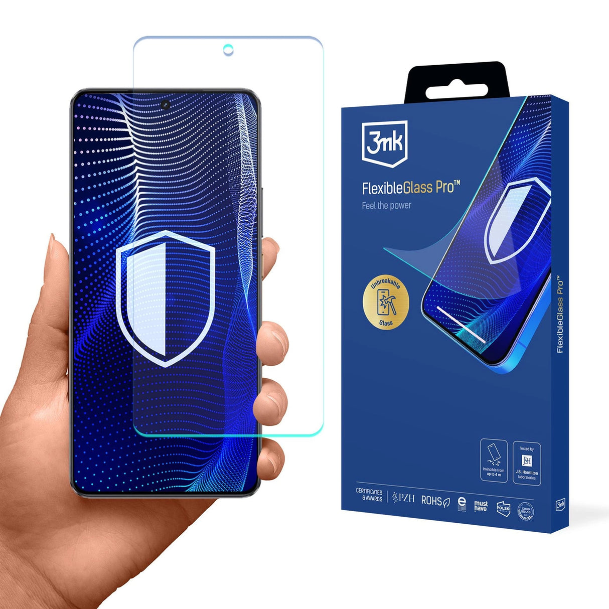 3mk FlexibleGlass Pro Hybrid Glass til Realme GT 7T