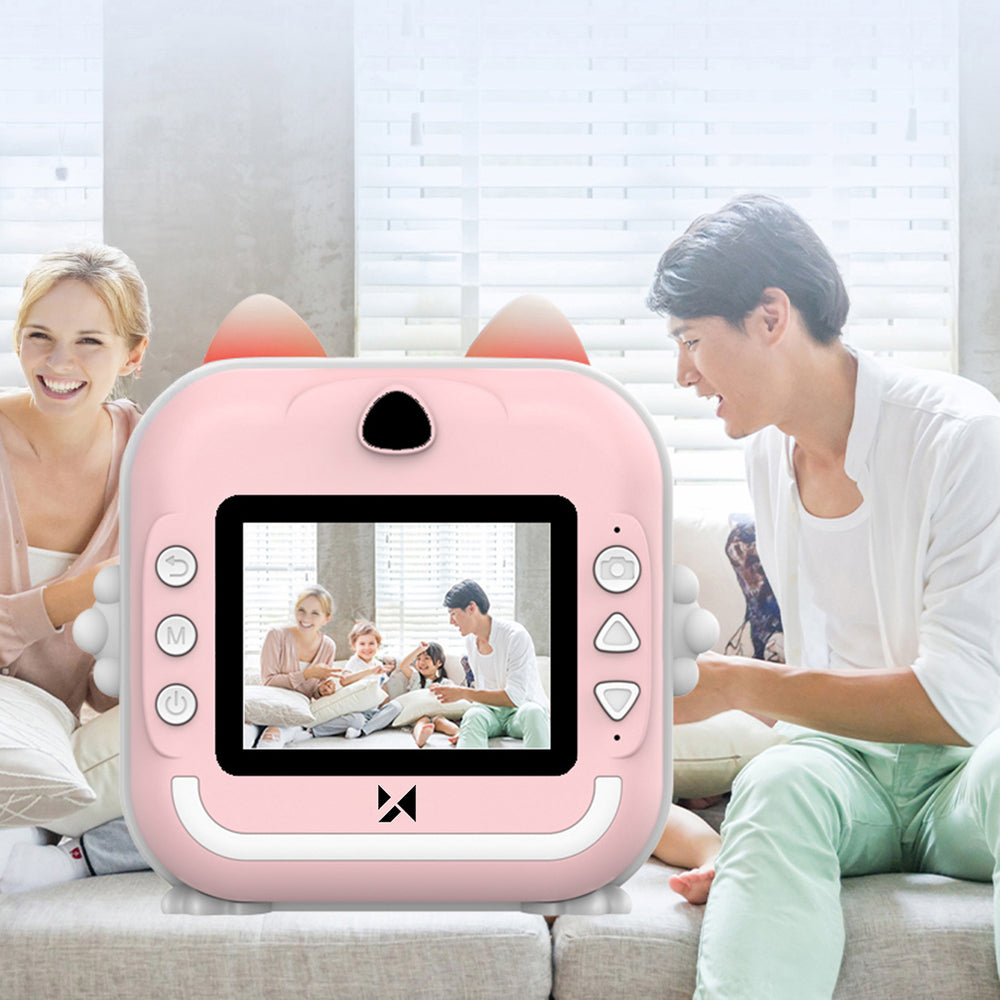 Wozinsky WDT-01 Termisk Printer Kamera til Børn - Pink
