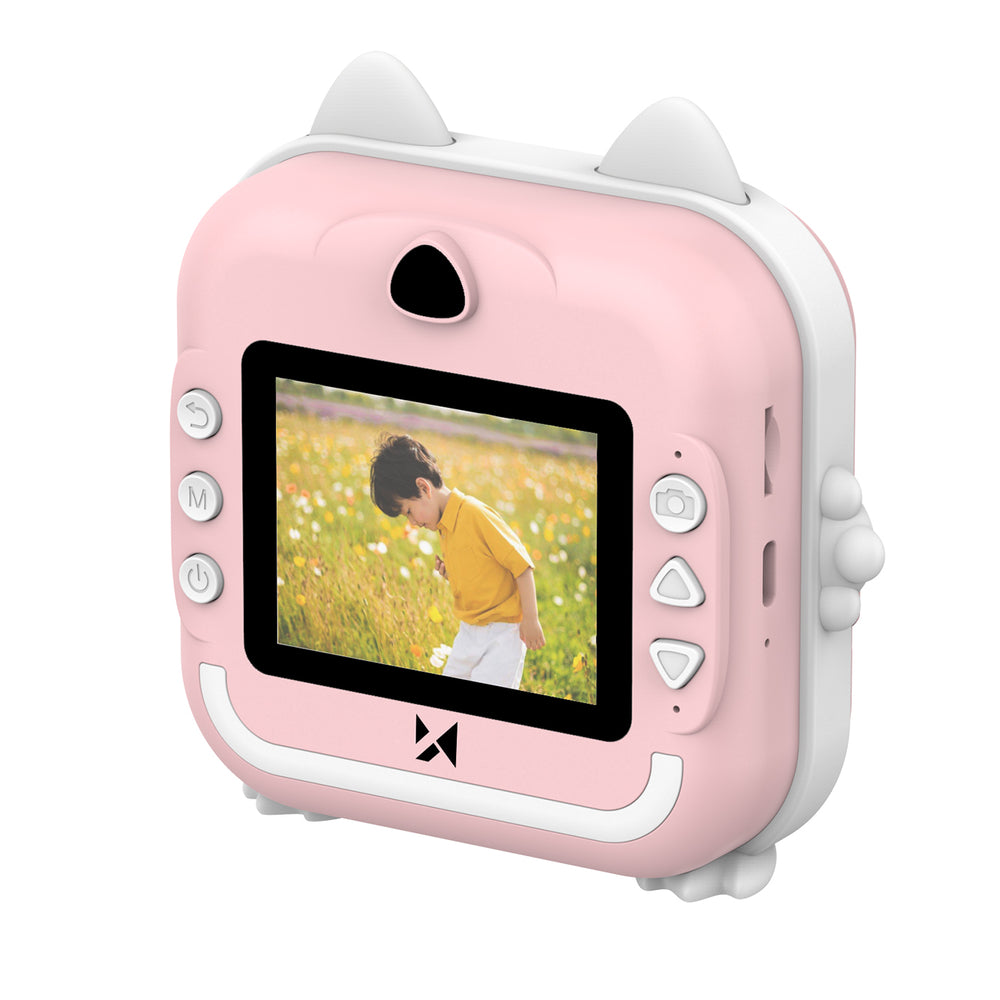 Wozinsky WDT-01 Termisk Printer Kamera til Børn - Pink