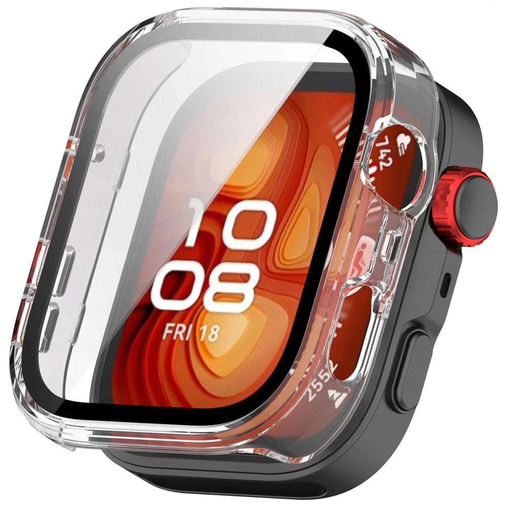 Tech-Protect Defense Case til Huawei Watch Fit 4 Pro - gennemsigtigt