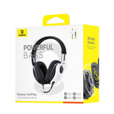 Baseus GoPlay 1 Max Gaming Wired Over-Ear Gaming Headphones - Hvid og sort