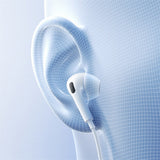 Baseus Encok CZ19 USB-C Wired In-Ear Headphones - White
