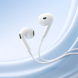 Baseus Encok CZ19 USB-C Wired In-Ear Headphones - White