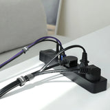 Baseus Circle Velcro- organisator 50 cm - sort