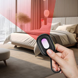 Baseus Heyo Series II Hidden Camera Detector with Alarm and Mini Flashlight + Baseus Simple USB-A - USB-C Cable - Black