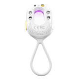 Baseus Heyo Series II Hidden Camera Detector with Alarm and Mini Flashlight + Baseus Simple USB-A - USB-C Cable - White