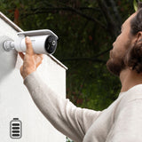 Baseus Security S1 Pro Dual 3K Outdoor Surveillance Kit (2 Cameras) – White