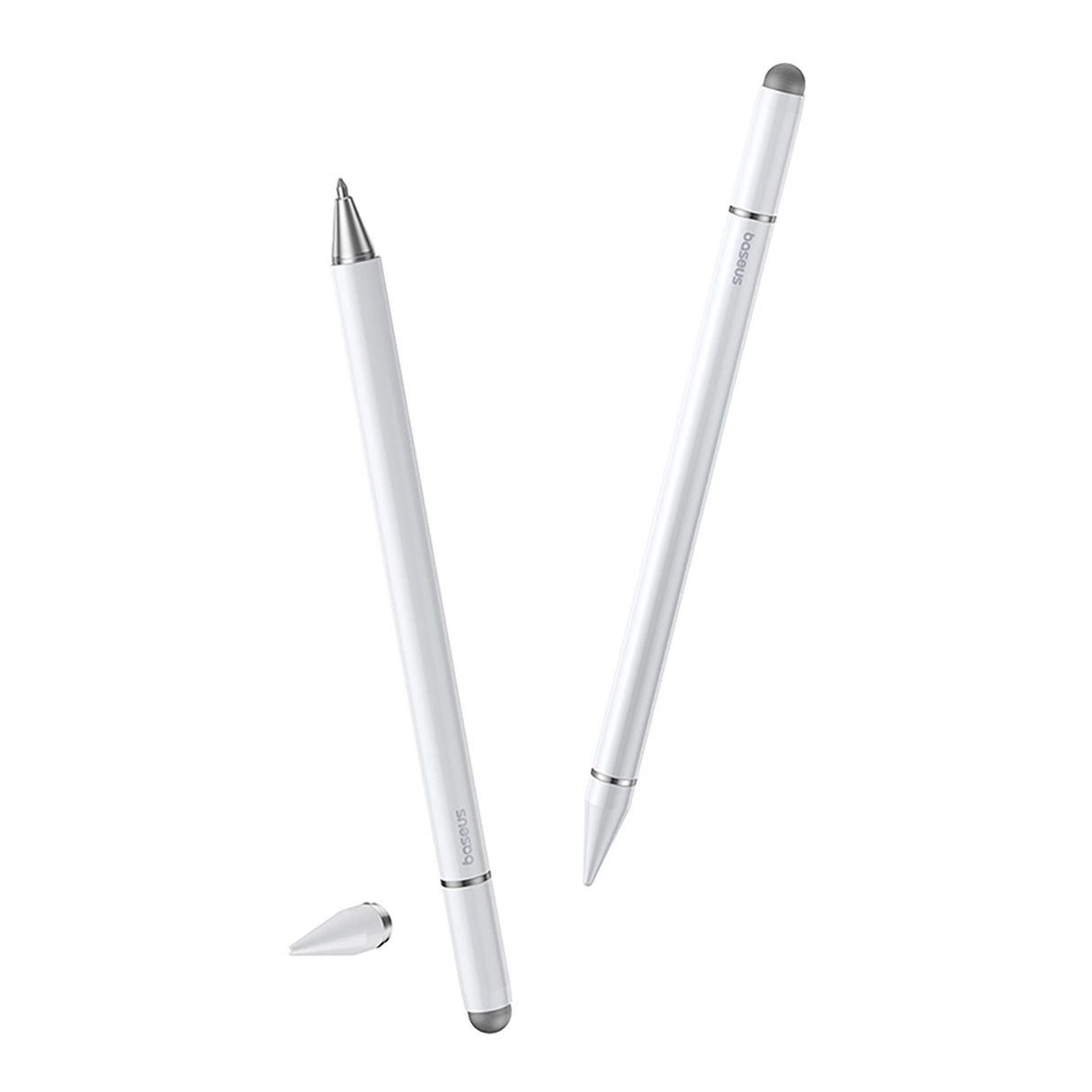 Baseus Smooth Writing III 3in1 Passiv Stylus Magnetisk Version - Hvid