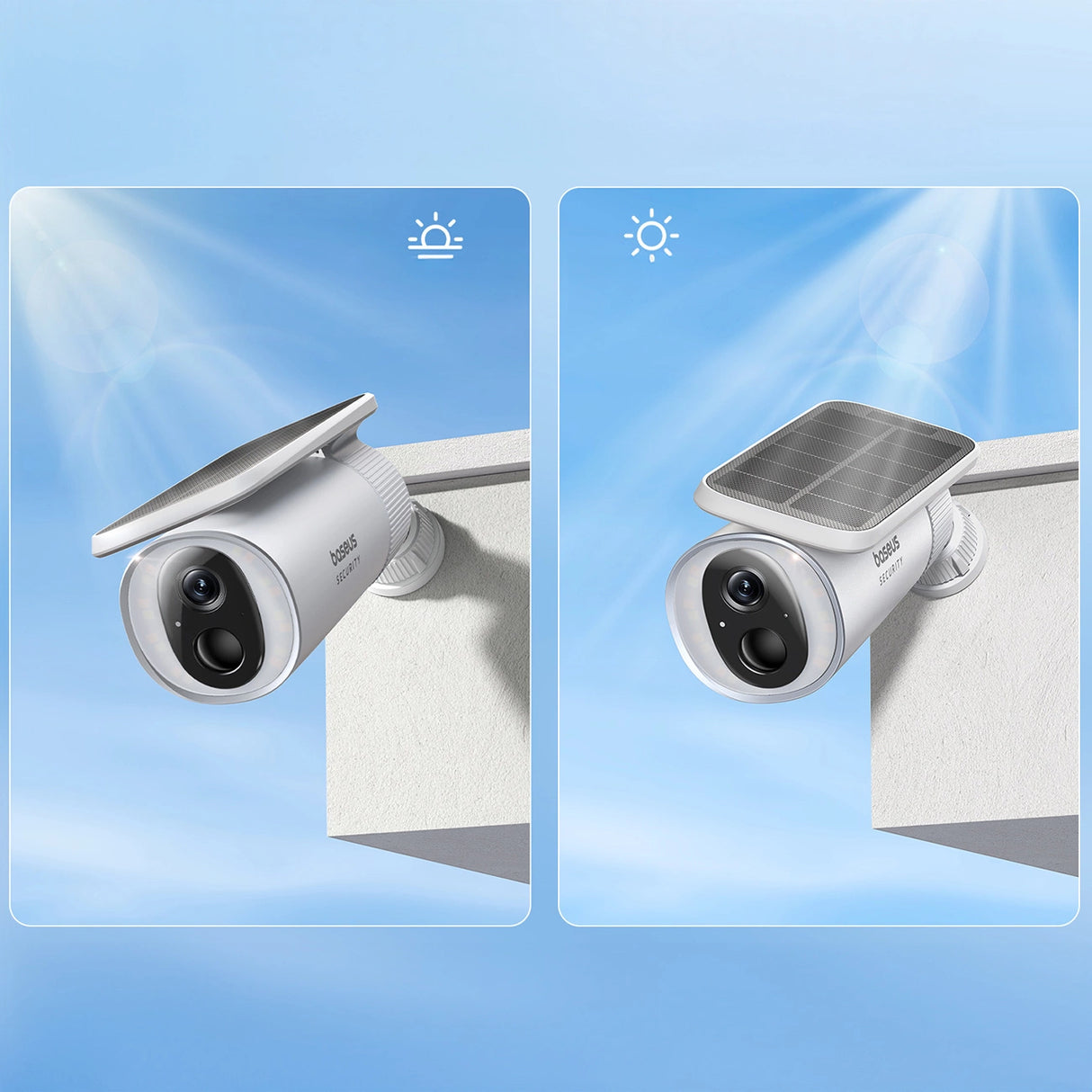 Baseus Security S1 2K Udendørs kamera   Hvid