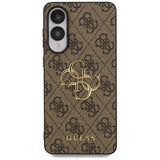 Guess Big 4G Logo Classic Logo Case til Samsung Galaxy S25 Edge - Brunt