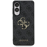 Guess Big 4G Logo Classic Logo-hylster til Samsung Galaxy S25 Edge - sort