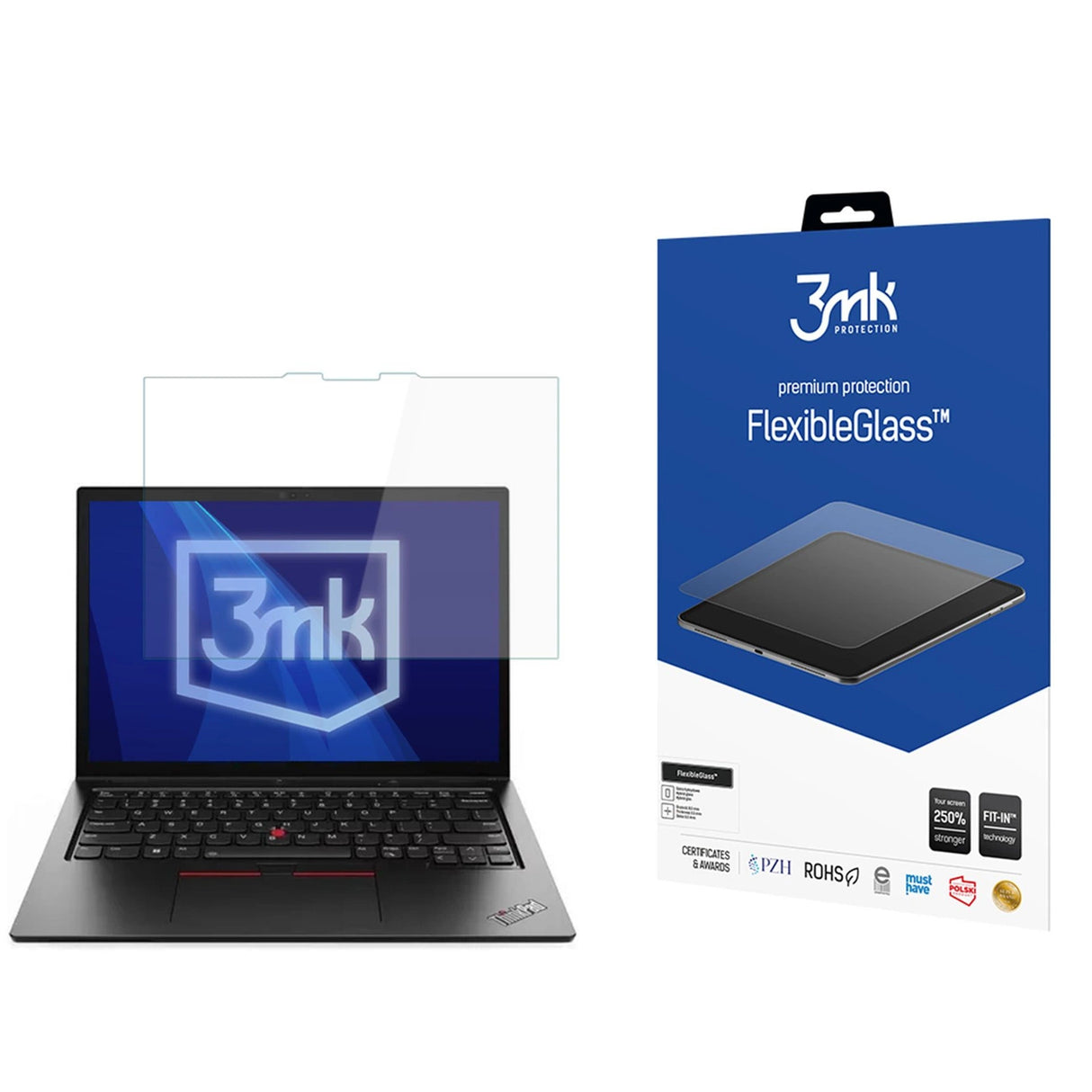 Hybrid Glass 3mk FlexibleGlass til Lenovo ThinkPad L13 2in1 Gen 6