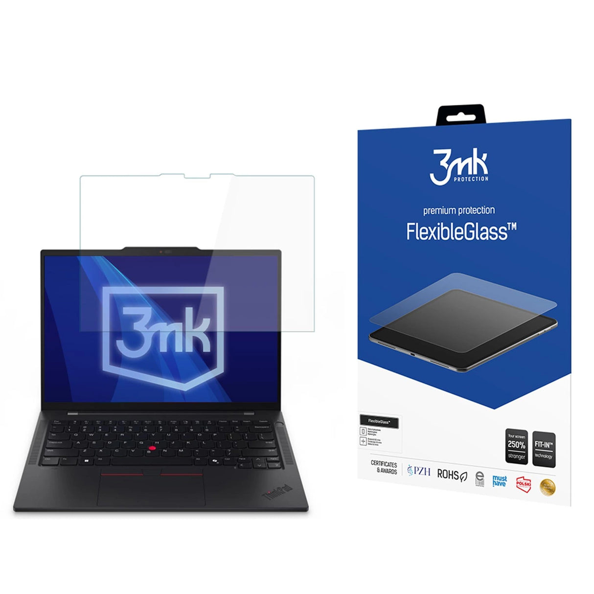 Hybrid Glass 3mk FlexibleGlass til Lenovo ThinkPad T14s 2in1 Gen 1