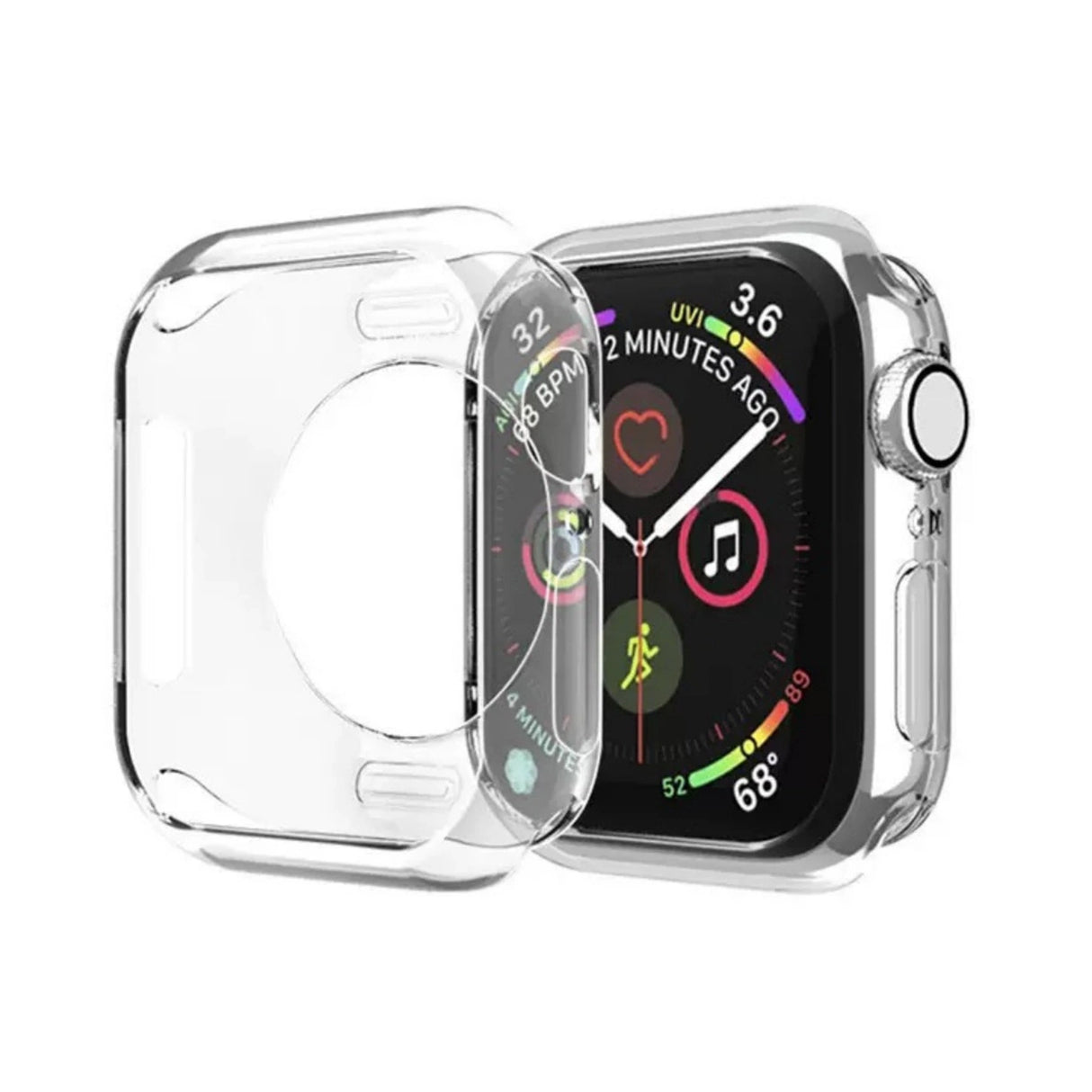 Ultra Clear Watch Case til Apple Watch 42 mm (serie 10) - Clear