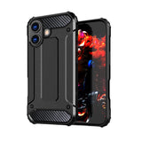 Hybrid Armor case til iPhone 17 - sort