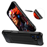 Hybrid Armor case til iPhone 17 - sort