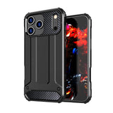 Hybrid Armor Case til iPhone 17 Pro - sort