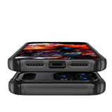 Hybrid Armor Case til iPhone 17 Pro Max - sort
