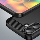 Carbon Case til iPhone 17 - sort