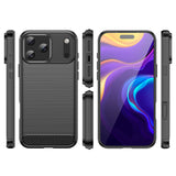 Carbon Case til iPhone 17 Pro Max - sort