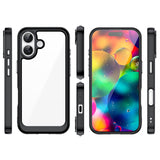 Outer Space iPhone 17 Case - sort gennemsigtigt
